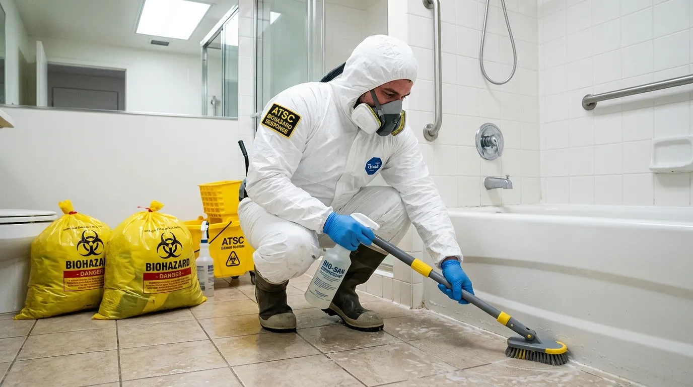 Decontamination equipment deployed for Blood Cleanup in Roselle Park